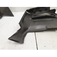 1988 BMW 325i E30 #1336 Trim Pair Rear Quarter Panel Lateral Right & Left Black 1932884 1932883