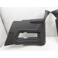 1988 BMW 325i E30 #1336 Trim Pair Rear Quarter Panel Lateral Right & Left Black 1932884 1932883