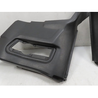 1988 BMW 325i E30 #1336 Trim Pair Rear Quarter Panel Lateral Right & Left Black 1932884 1932883