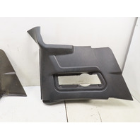 1988 BMW 325i E30 #1336 Trim Pair Rear Quarter Panel Lateral Right & Left Black 1932884 1932883