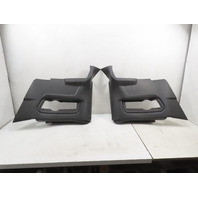 1988 BMW 325i E30 #1336 Trim Pair Rear Quarter Panel Lateral Right & Left Black 1932884 1932883