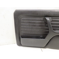 1988 BMW 325i E30 #1336 Door Panel Pair Vinyl w/ Handle LH & RH Convertible Blk