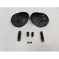 1988 BMW 325i E30 #1336 Trim Cover Seat Track Rail w/ Cushion Adjust Knob Right