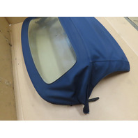 98 BMW Z3 E36 1.9L #1337 Convertible Top Soft Roof & Frame Blue