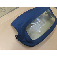 98 BMW Z3 E36 1.9L #1337 Convertible Top Soft Roof & Frame Blue