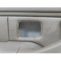98 BMW Z3 E36 1.9L #1337 Door Panel, Oregon Leather Left Beige 99-02
