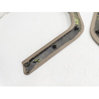 98 BMW Z3 E36 1.9L #1337 Trim Pair, Center Console Side, Beige 8397526 8397525