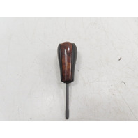 98 BMW Z3 E36 1.9L #1337 Shift Knob, Automatic Trans Wood & Black Leather