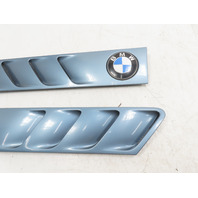 98 BMW Z3 E36 1.9L #1337 Grill Pair, Exterior Hood Gill 51138397505 51138397506