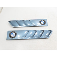 98 BMW Z3 E36 1.9L #1337 Grill Pair, Exterior Hood Gill 51138397505 51138397506