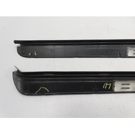 85 Porsche 928 S #1338 Trim Pair Door Sill Scribe Left & Right 92855105602 92855105502