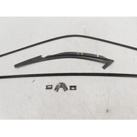 85 Porsche 928 S #1338 Trim, Rear Quarter Window Molding, Left Exterior