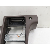 85 Porsche 928 S #1338 Trim, Center Console Brown OEM 92855206304