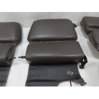 85 Porsche 928 S #1338 Seat Set, Rear, Tan Brown Bottom & Backrest