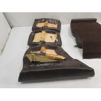 85 Porsche 928 S #1338 Seat Set, Rear, Tan Brown Bottom & Backrest