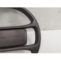 85 Porsche 928 S #1338 Steering Wheel W/ Pad, Leather Brown