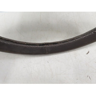 85 Porsche 928 S #1338 Steering Wheel W/ Pad, Leather Brown