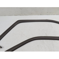 85 Porsche 928 S #1338 Trim Pair, Door Window Surround, Left & Right Brown