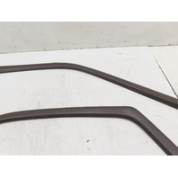 85 Porsche 928 S #1338 Trim Pair, Door Window Surround, Left & Right Brown