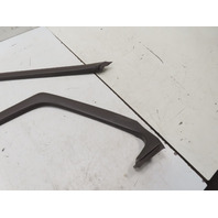 85 Porsche 928 S #1338 Trim Pair, Door Window Surround, Left & Right Brown