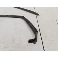 85 Porsche 928 S #1338 Trim Pair, Door Window Surround, Left & Right Brown