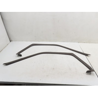 85 Porsche 928 S #1338 Trim Pair, Door Window Surround, Left & Right Brown