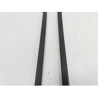 85 Porsche 928 S #1338 Trim Pair, Hatch Trunk Lid 2PC Molding Top Spoiler Style