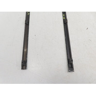 85 Porsche 928 S #1338 Trim Pair, Hatch Trunk Lid 2PC Molding Top Spoiler Style