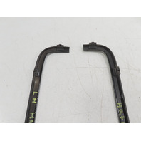 85 Porsche 928 S #1338 Trim Pair, Hatch Trunk Lid 2PC Molding Top Spoiler Style