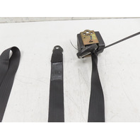 85 Porsche 928 S #1338 Seatbelt Pair, Front Left & Right, Black Lap Belt