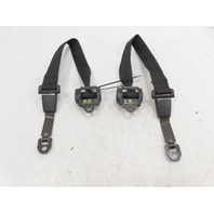 85 Porsche 928 S #1338 Seatbelt & Buckle Pair, Rear Black 92880301503