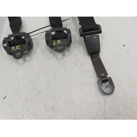 85 Porsche 928 S #1338 Seatbelt & Buckle Pair, Rear Black 92880301503