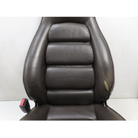 85 Porsche 928 S #1338 Seat Pair, Front 8-Way Power Leather Brown