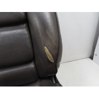 85 Porsche 928 S #1338 Seat Pair, Front 8-Way Power Leather Brown