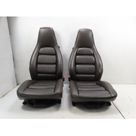 85 Porsche 928 S #1338 Seat Pair, Front 8-Way Power Leather Brown