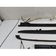 85 Porsche 928 S #1338 Sunroof Rails Tracks Mechanics Tracks Hardware Cable OEM