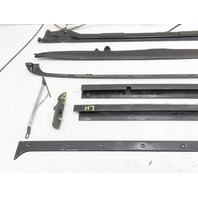 85 Porsche 928 S #1338 Sunroof Rails Tracks Mechanics Tracks Hardware Cable OEM