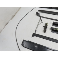 85 Porsche 928 S #1338 Sunroof Rails Tracks Mechanics Tracks Hardware Cable OEM