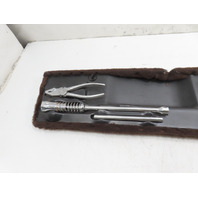 85 Porsche 928 S #1338 Tool Kit & Shelf Rear Hatch Genuine Complete Brown 92855118106