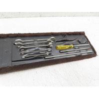85 Porsche 928 S #1338 Tool Kit & Shelf Rear Hatch Genuine Complete Brown 92855118106