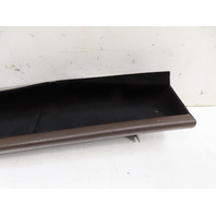 85 Porsche 928 S #1338 Trim, Under Dashboard Storage Shelf, Left Brown 92855235702