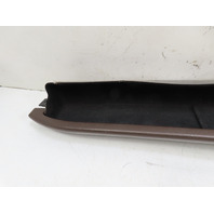 85 Porsche 928 S #1338 Trim, Under Dashboard Storage Shelf, Left Brown 92855235702