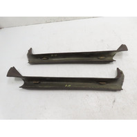 85 Porsche 928 S #1338 Trim Pair, A-Pillar Brown
