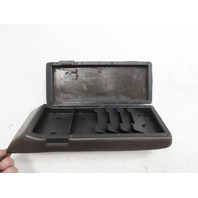 85 Porsche 928 S #1338 Trim, Center Console Armrest Brown 92855571102 84-86