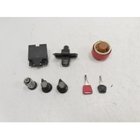85 Porsche 928 S #1338 Lock Set, Ignition Door Trunk Glovebox Gas Cap 2 Keys