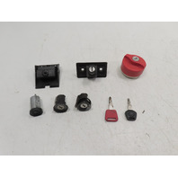 85 Porsche 928 S #1338 Lock Set, Ignition Door Trunk Glovebox Gas Cap 2 Keys