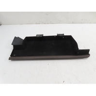 85 Porsche 928 S Trim, Under Dashboard Storage Shelf, Right Brown 92855207702
