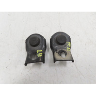 85 Porsche 928 S #1338 Bracket Mount Radiator Top Upper Pair OEM