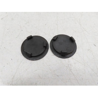 85 Porsche 928 S #1338 Bumper Cap Locking Cover Plug Black Front 92850513102