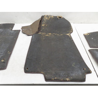 85 Porsche 928 S #1338 Carpet Set, Floor Mat Brown Front & Rear